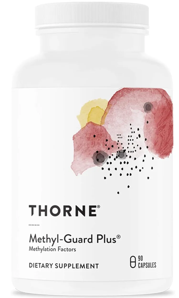 Thorne Methyl Guard Plus dietary supplement capsules bottle